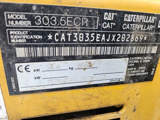 CATERPILLAR 303.5ECR