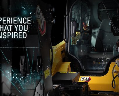 Cat D3 Series skid steer loader