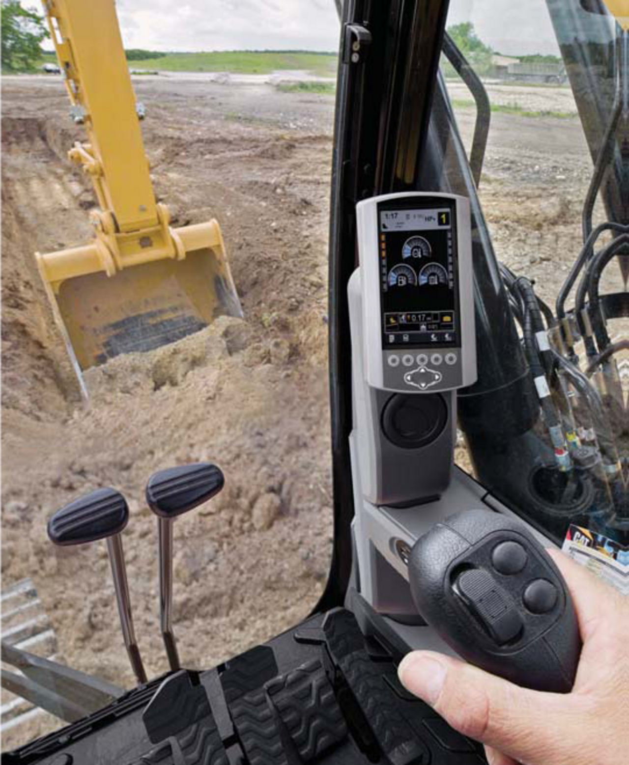 Good visibility and easy operation Good visibility and easy operation