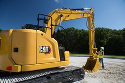 [Translate to Latvian:] NEW CAT® 315 GC NEXT GEN EXCAVATOR