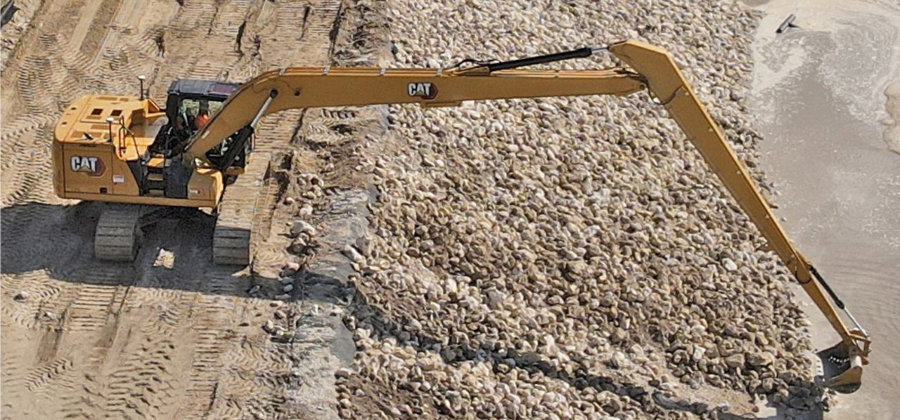 Cat Long Reach Excavator Cat Long Reach Excavator