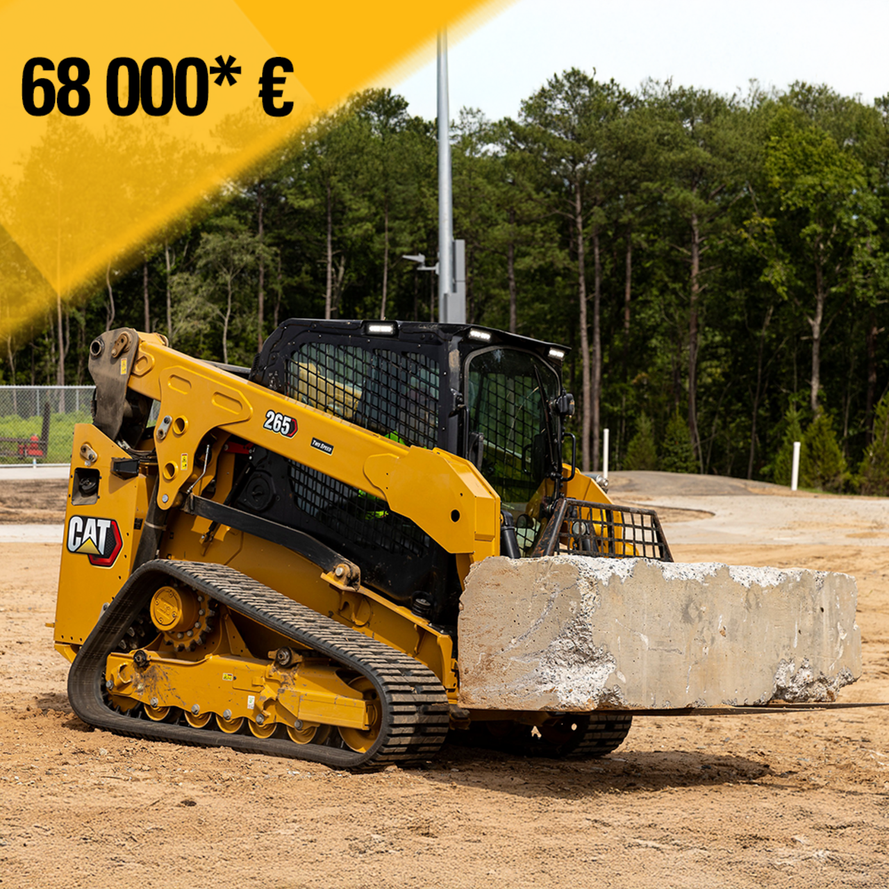 255 Kompaktinis vikšrinis krautuvas 