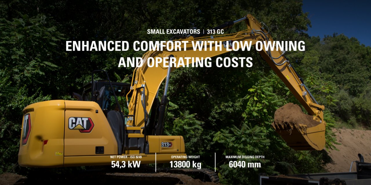 CAT 313 GC CAT 313 GC