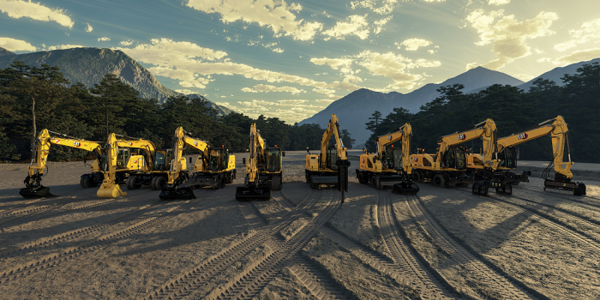 Cat® excavators in Baltic stock