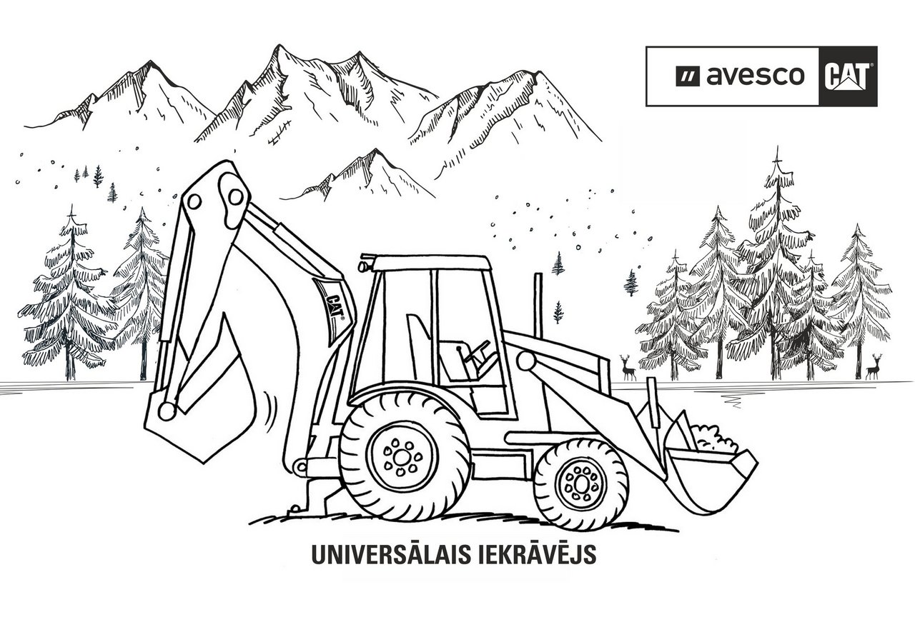 Cat Universālais iekrāvējs