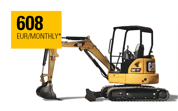 Cat® 303E CR Mini Hydraulic Excavator Cat® 303E CR Mini Hydraulic Excavator
