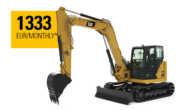 Cat® Next Generation 308 CR Mini Hydraulic Excavator Cat® Next Generation 308 CR Mini Hydraulic Excavator