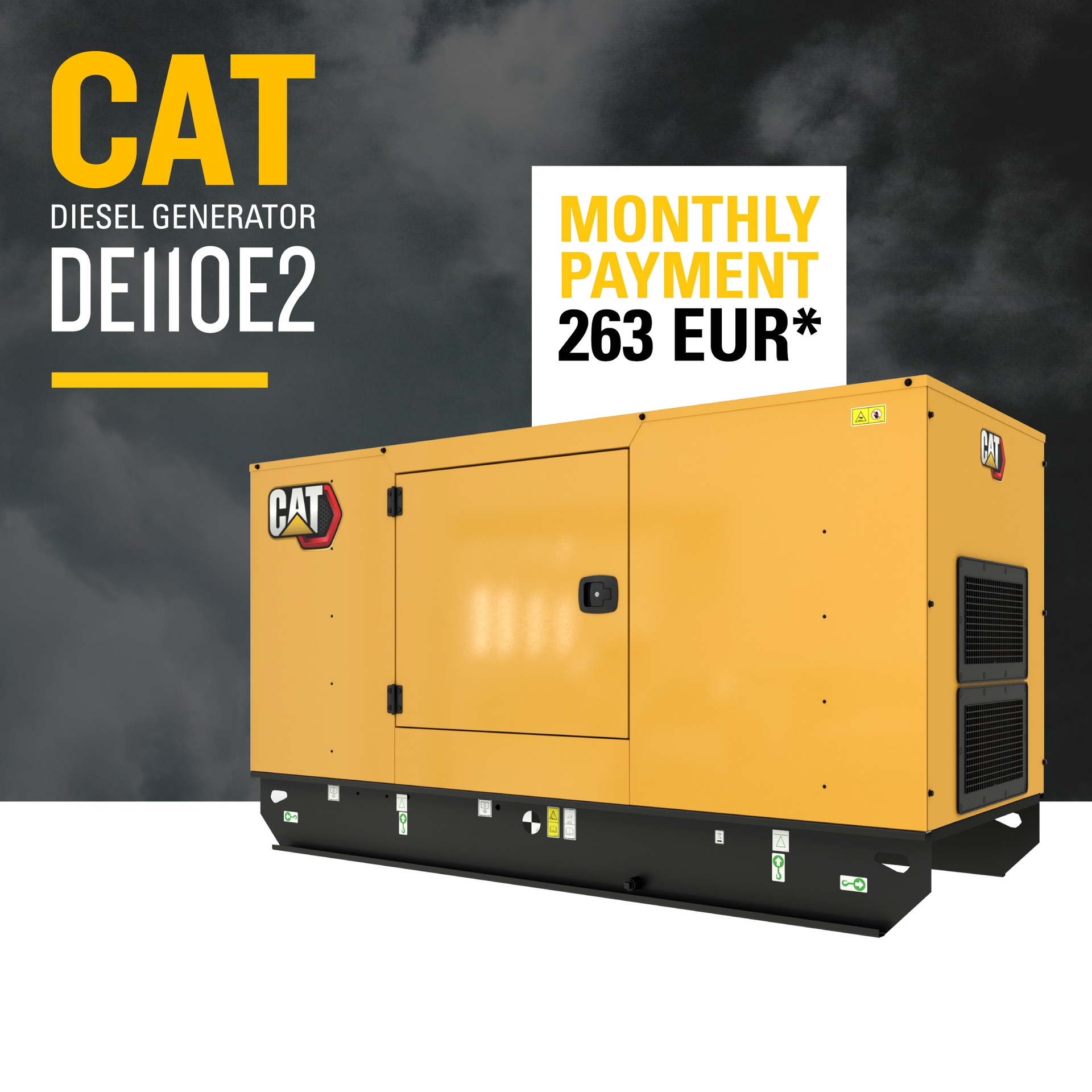 DE110E2 generator special offer DE110E2 generator special offer